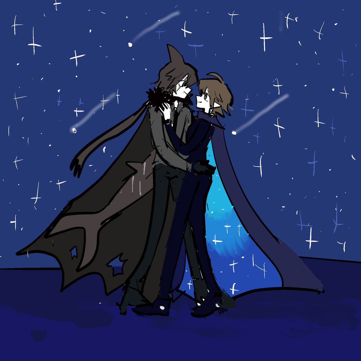 Vinicism_'s tweet photo. dancing under starry night sky #funamuseum #oldkai https://t.co/NSUNQfTAlZ