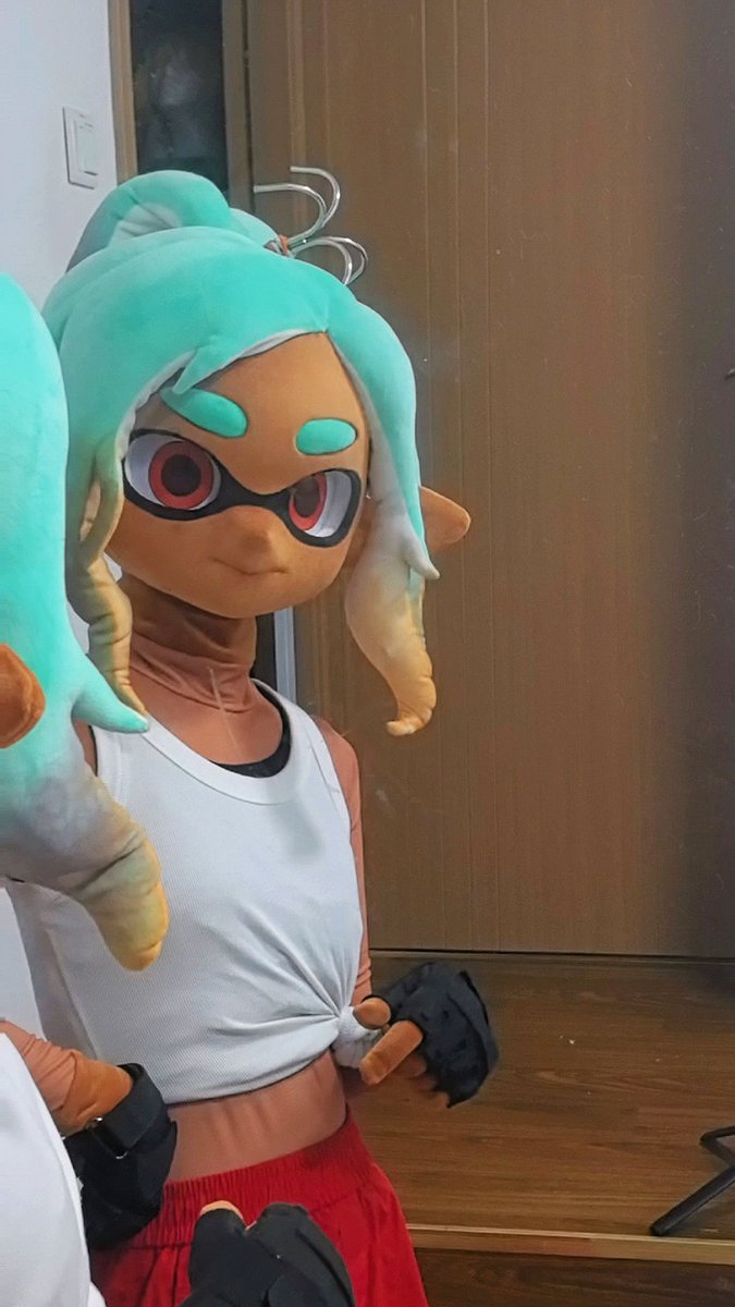再来两张坐着的w
#SplatoonRaiders #splatooncosplay
