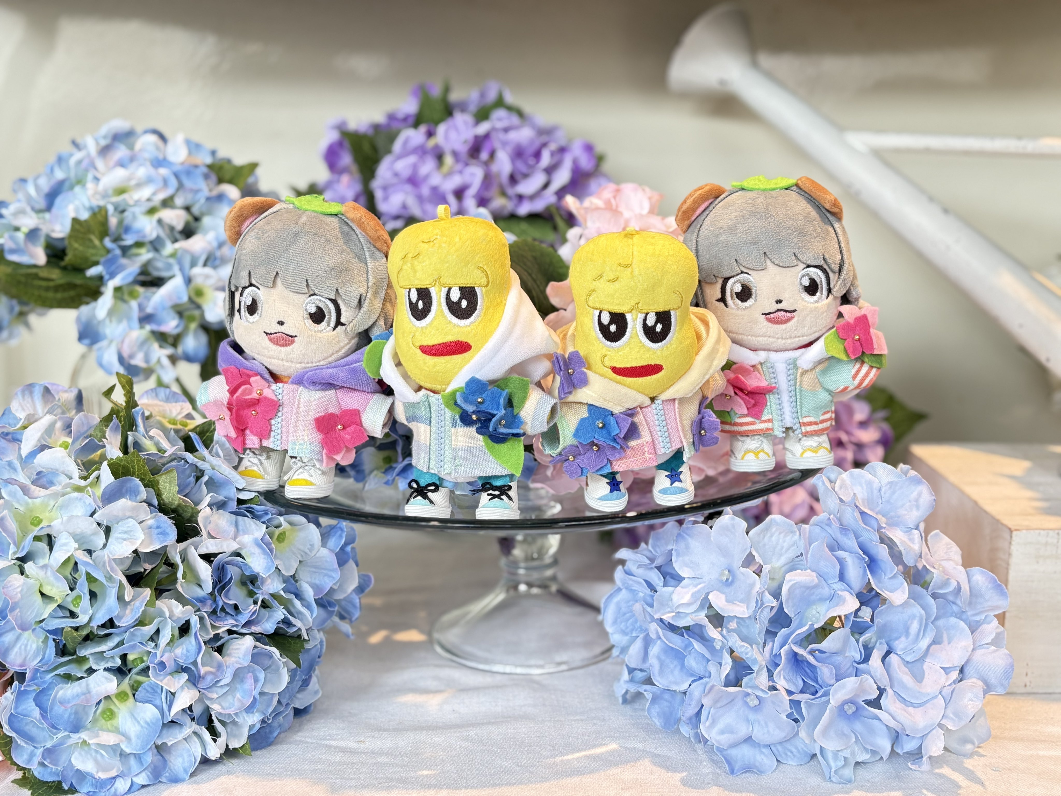 八女お茶バージョン刺繍サコッシュくまさん