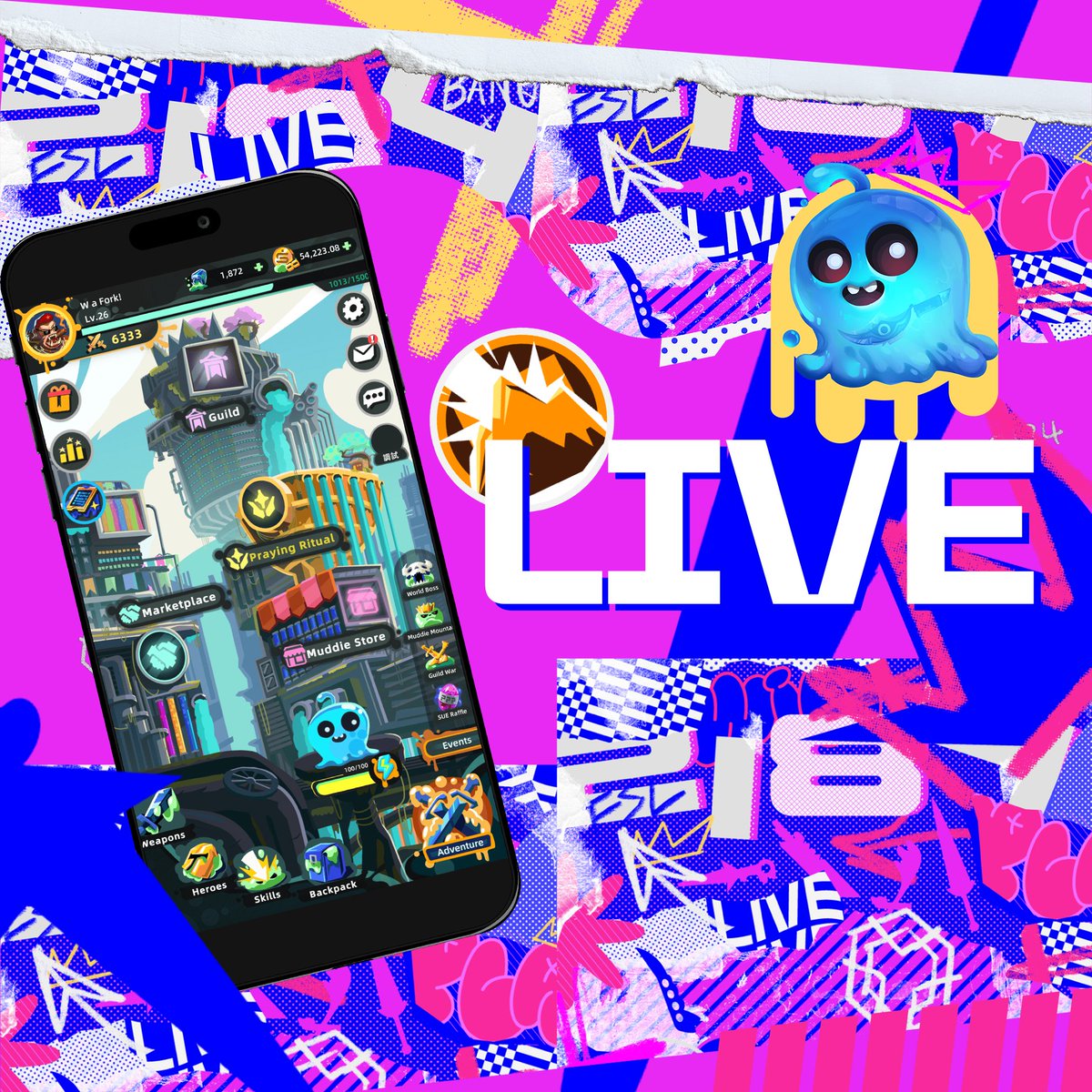 #2184game 🦸‍♂️

✅アドベンチャーとギルメンバトルでXP上限まではエナジーを使おう
・レベルで解放するスキルもある

✅マディピーク無料枠だけでもやろう
・ランクイン目指すなら必須、名誉ポイントも貯まる

✅ヒーローはまず種類を集めよう