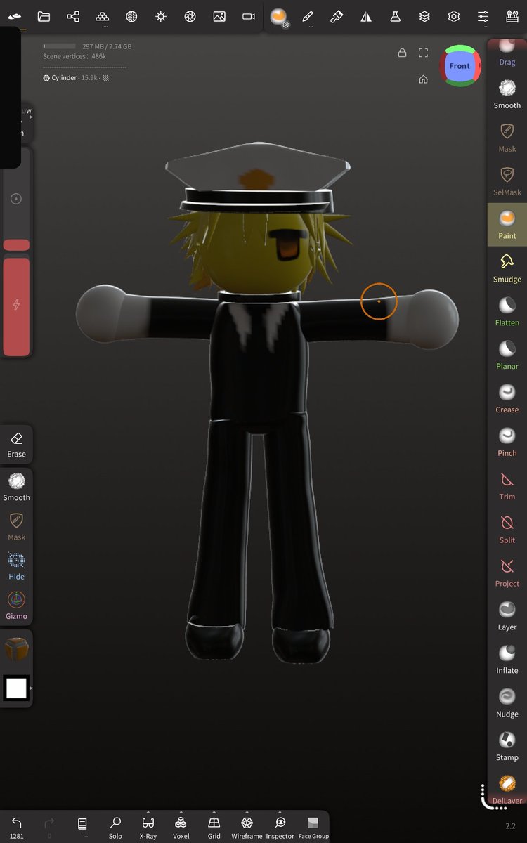 bustavico's tweet photo. I'm never trying 3d modeling again https://t.co/PTer922Ikd