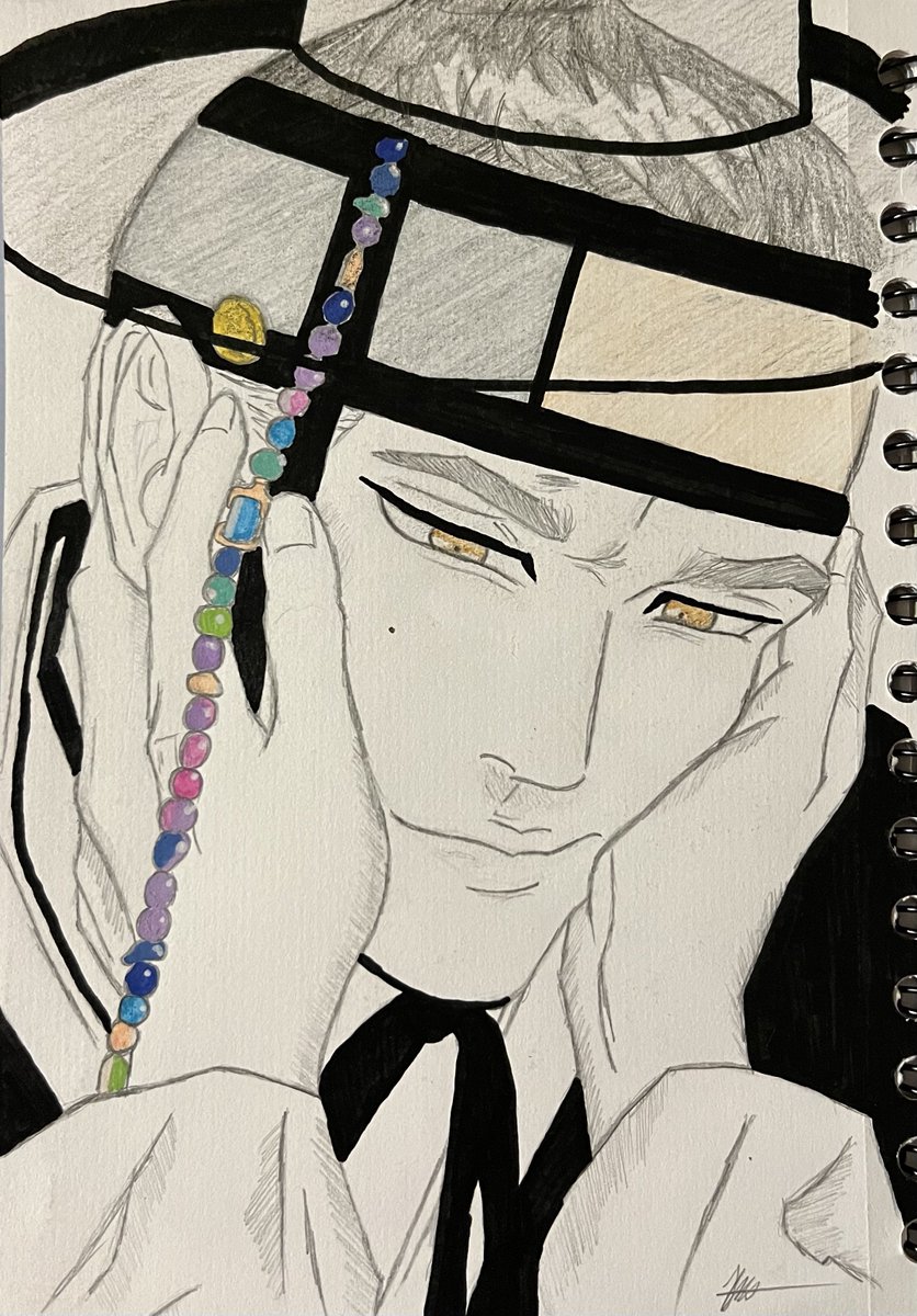 ukesane's tweet image. kinda sort of regretting coloring the little bit i did… But wtv #POTN