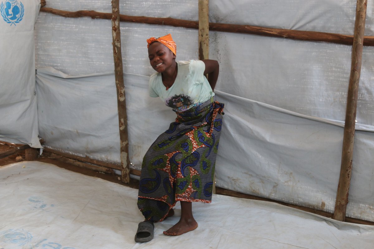 UNICEFAfrica's tweet photo. In Musenyi refugee camp, Burundi, theatre is becoming a safe space for refugee children.

Not only are they given a chance to heal, but also nurture their talents.

This #WorldRefugeeDay and beyond, UNICEF is working to protect refugee children and help them thrive. https://t.co/SDkJYS3E4p