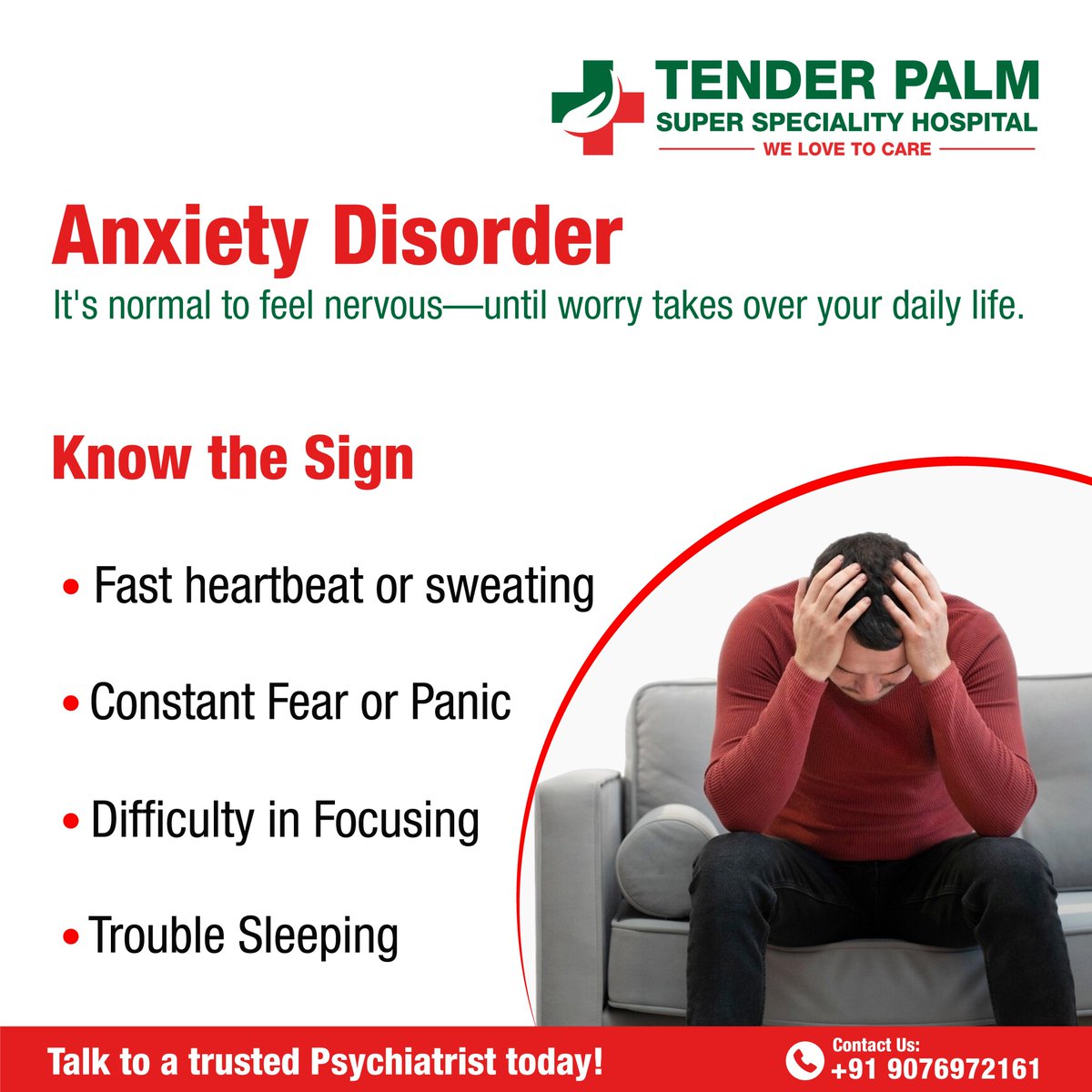 Anxiety is more than just worry — recognize the signs and reach out for help