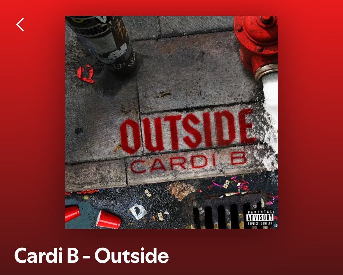 bella_femini's tweet photo. @iamcardib WE OUTTTT SIDEEEEE https://t.co/NNAvSQEFAh