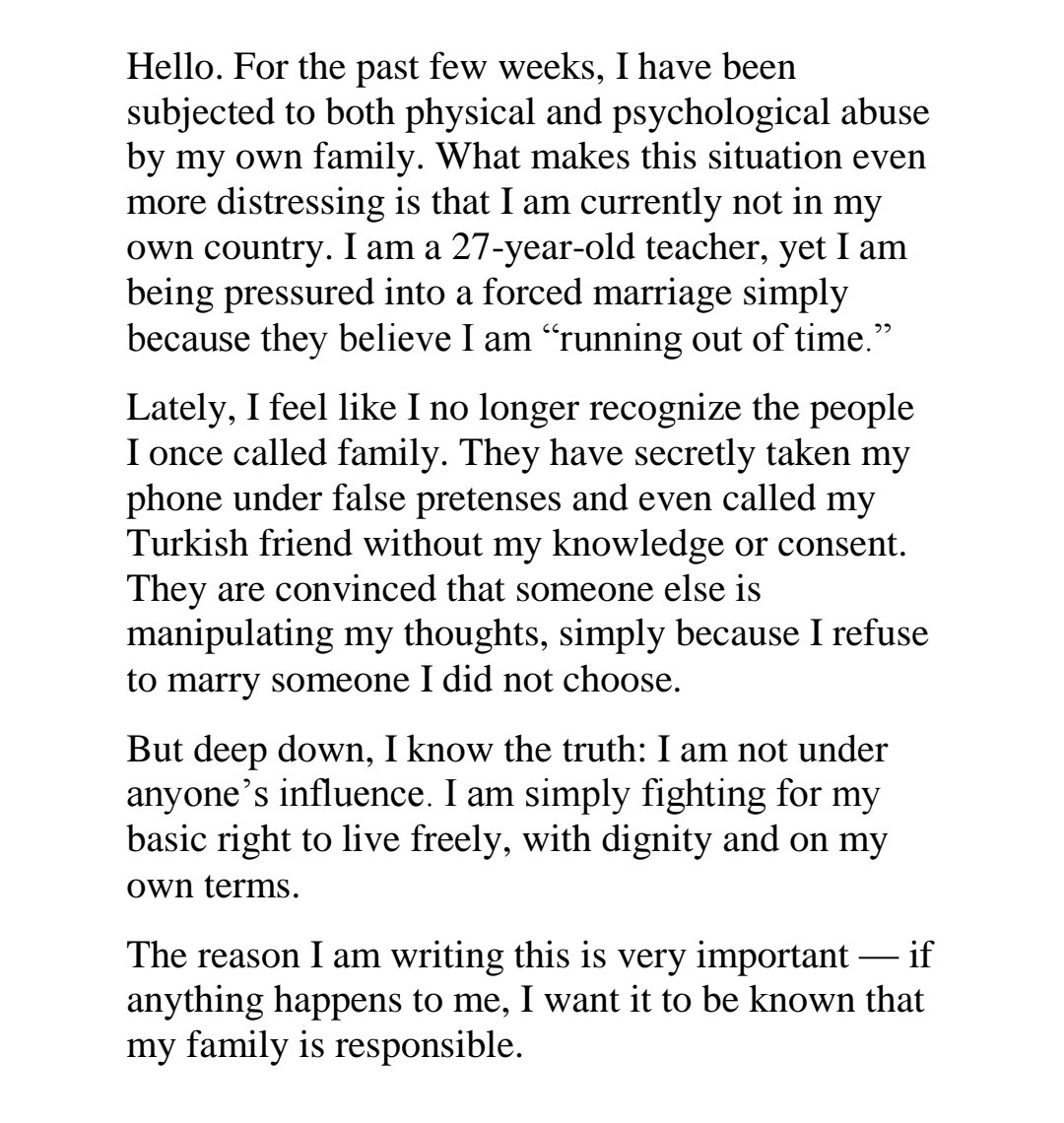 chhaerina's tweet image. #FreedomForAzerbaijaniWomen
#StopForcedMarriage
#EndViolenceAgainstWomen

#EndViolenceAgainstWomen
#FreedomForWomen
#SayNoToAbuse
#JusticeForWomen
#ListenToHer
#BreakTheSilence
#StopGenderBasedViolence
#ProtectGirls
#HumanRights