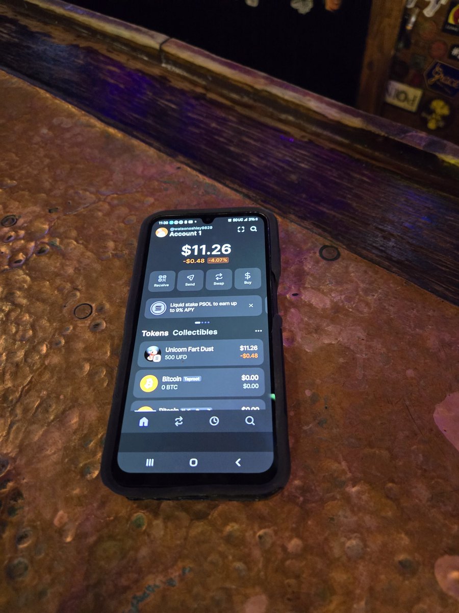 Onboarding the bartender in St. Louis. You're not bullish enough.
$UFD 🦄💨✨️