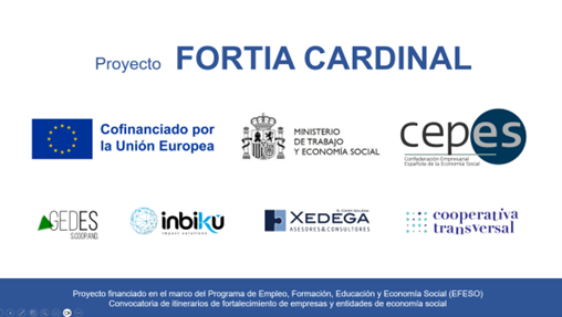 🌍 Arranca #FORTIACardinal, proyecto de intercooperación para fortalecer a micro y pequeñas cooperativas de 4 CCAA.
+12 entidades acompañadas en estrategia, innovación, digitalización y desarrollo organizacional.
Con apoyo de @CEPES_esp