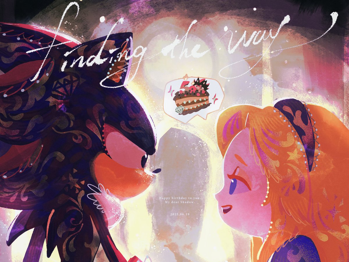peacknoir's tweet image. HBD Shadow🦔❤️‍🔥🎉🎉🎉
#ShadowTheHedgehog  #shadow0619 #sonicshadow #shadowmaria #SonicTheHedgehog