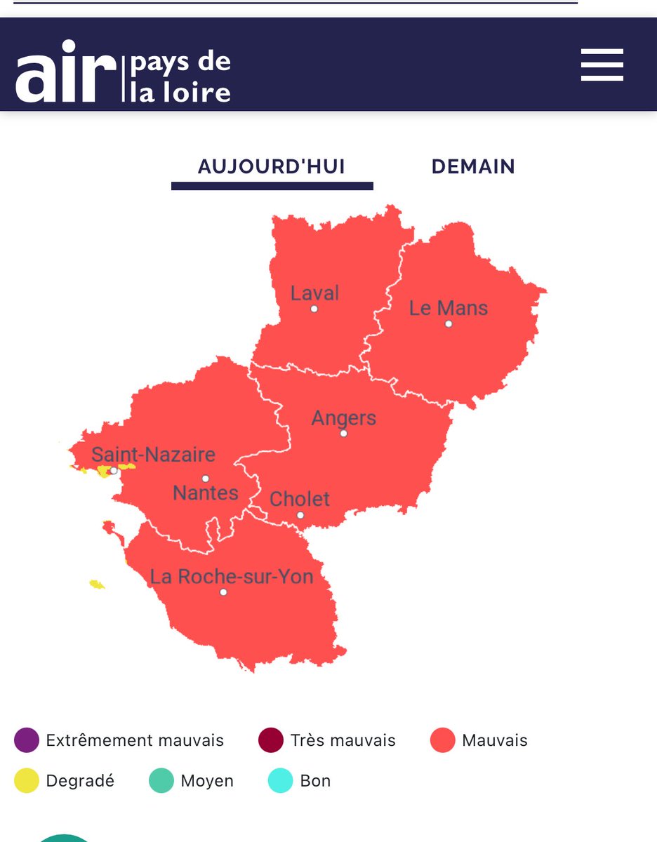 SCamaraTombini's tweet image. Face à la dégradation de la qualité de l'air ces prochains jours et à l'épisode caniculaire , je demande  à @ChristopheBechu de mettre en place la gratuité des transports en commun dès aujourd'hui . Une mesure nécessaire  à la veille de
La fête de la musique 
@DemainAngers