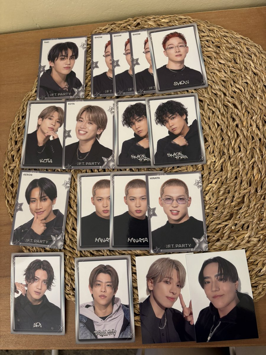 THE JET BOY BANGERZ LIVE&amp;FAN MEETING TOUR 2025 -JET PARTY-
TJBB グッズ フォトカ 交換

求)宇原雄飛　シクレ

譲) 田中彰　石川晃多　古嶋滝　中村碧　佐藤蒼虎　桑原巧実　エイロン　NOSUKE 買取