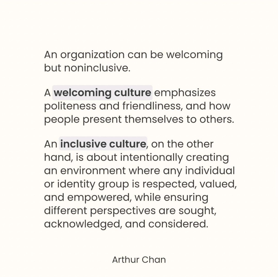 #InclusiveWorkCulture
