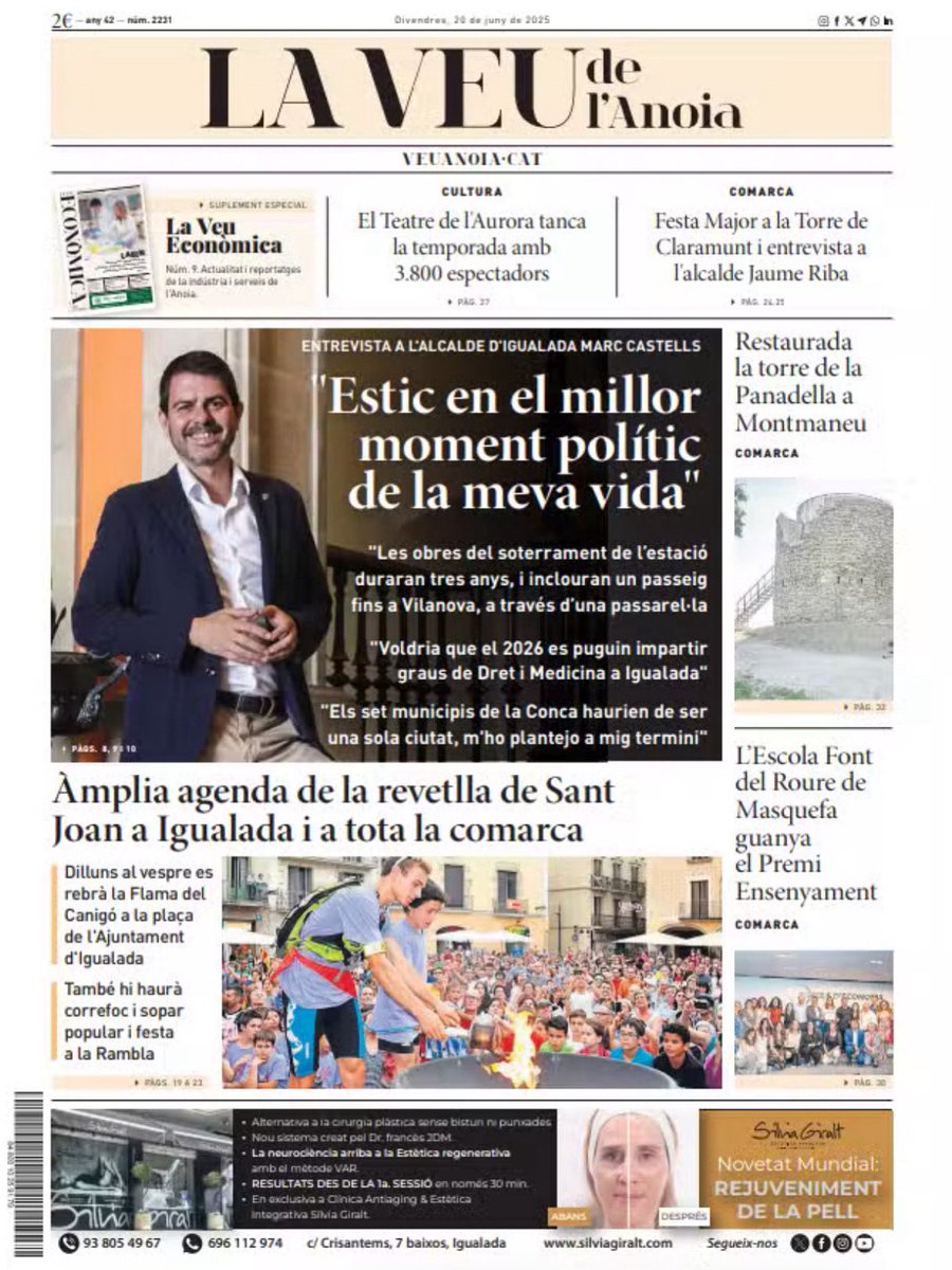 Esc Font del Roure (@fontdelroure) on Twitter photo L’escola Font del Roure de Masquefa guanya el Premi Ensenyament 2025. <a href="/VeuAnoia/">La Veu de l'Anoia</a> veuanoia.cat/producte/la-ve… L’escola Font del Roure de Masquefa guanya el Premi Ensenyament 2025. <a href="/VeuAnoia/">La Veu de l'Anoia</a> veuanoia.cat/producte/la-ve…