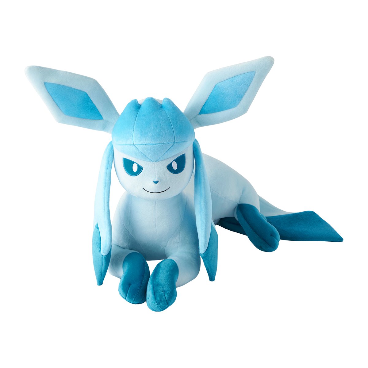 ポケセンオンラインで「ぬいぐるみ 等身大 寝そべり リーフィア