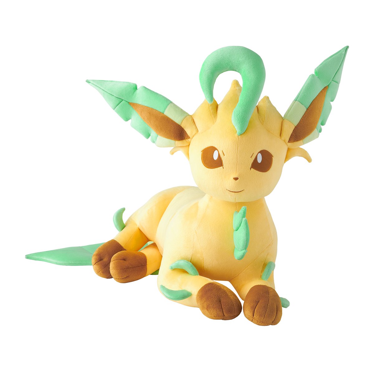 ポケセンオンラインで「ぬいぐるみ 等身大 寝そべり リーフィア