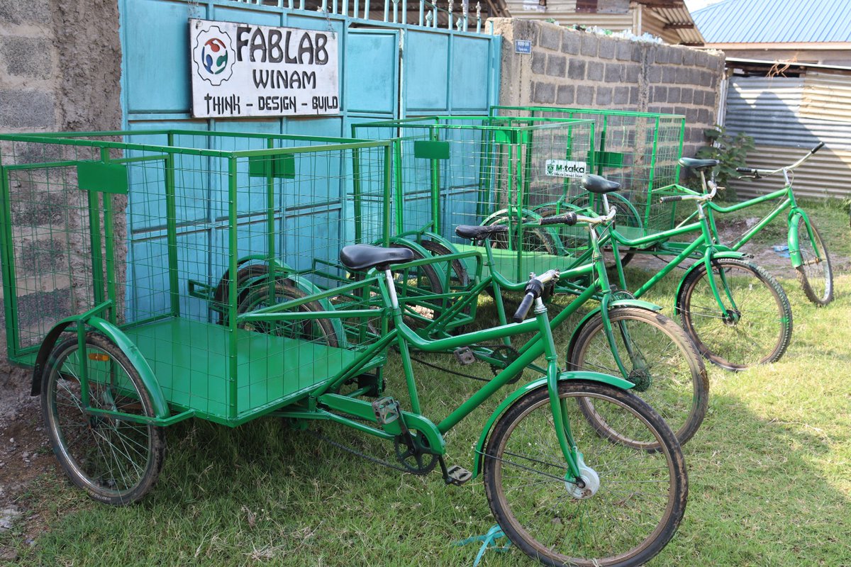 FablabWinam's tweet image. Fresh from the workshop!
Another batch of Mzigo bikes proudly made by our team.

These bikes are designed with function, durability, and local needs in mind. They are  perfect for supporting small-scale logistics and eco-friendly movement.

#MzigoBike #Innovation #fablabwinam