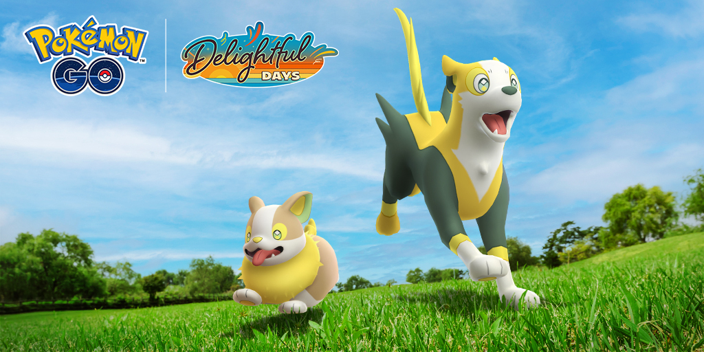 ¡Novedades peludas, Entrenadores! 🐾🤩

¡Tras las huellas de Yamper ha comenzado en #PokemonGO!