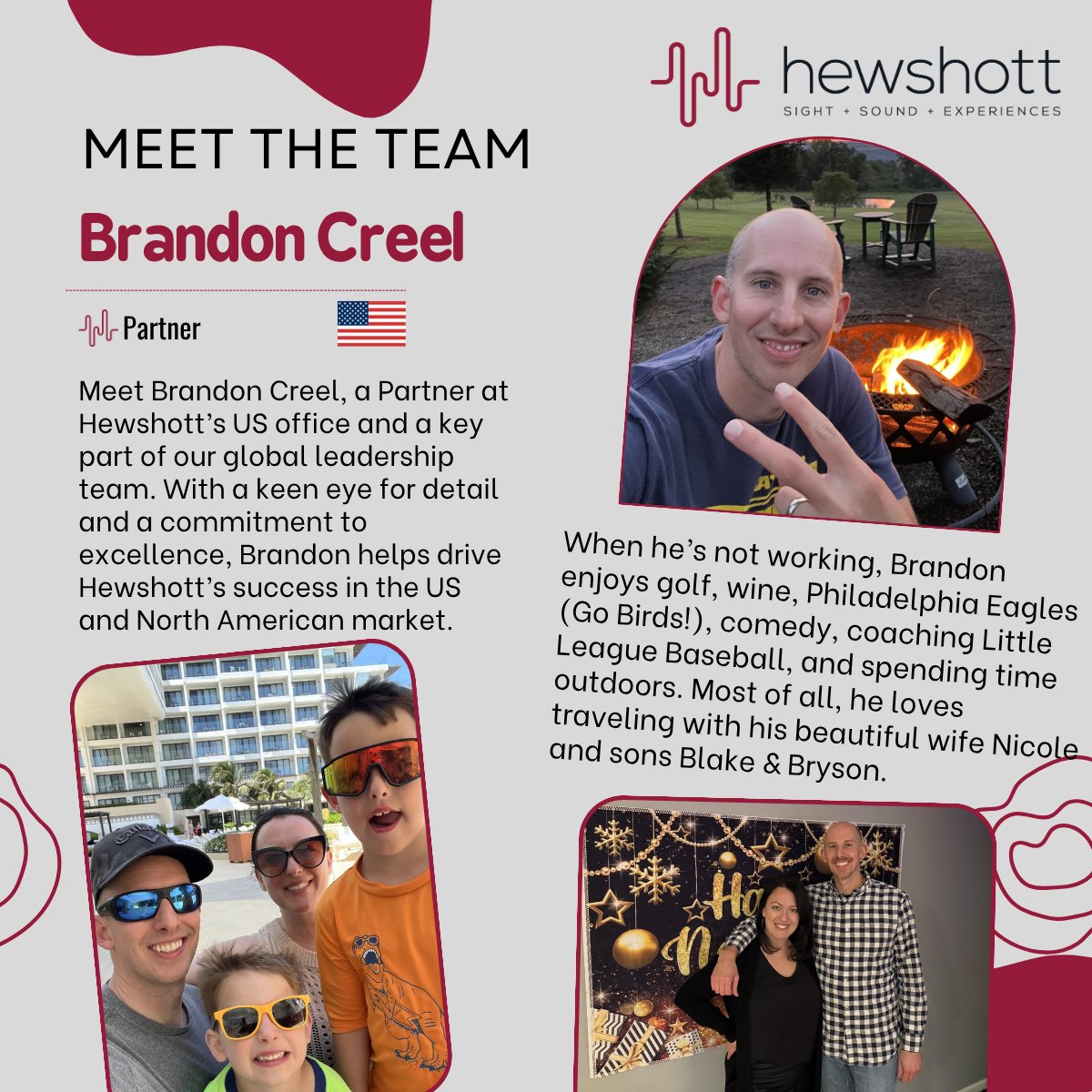 Say 👋 to Brandon from the US!

(You may remember our budding young consultant / artist from a post a few weeks back in one of these pics too 😉)... 

#Hewshott #MeetTheTeam