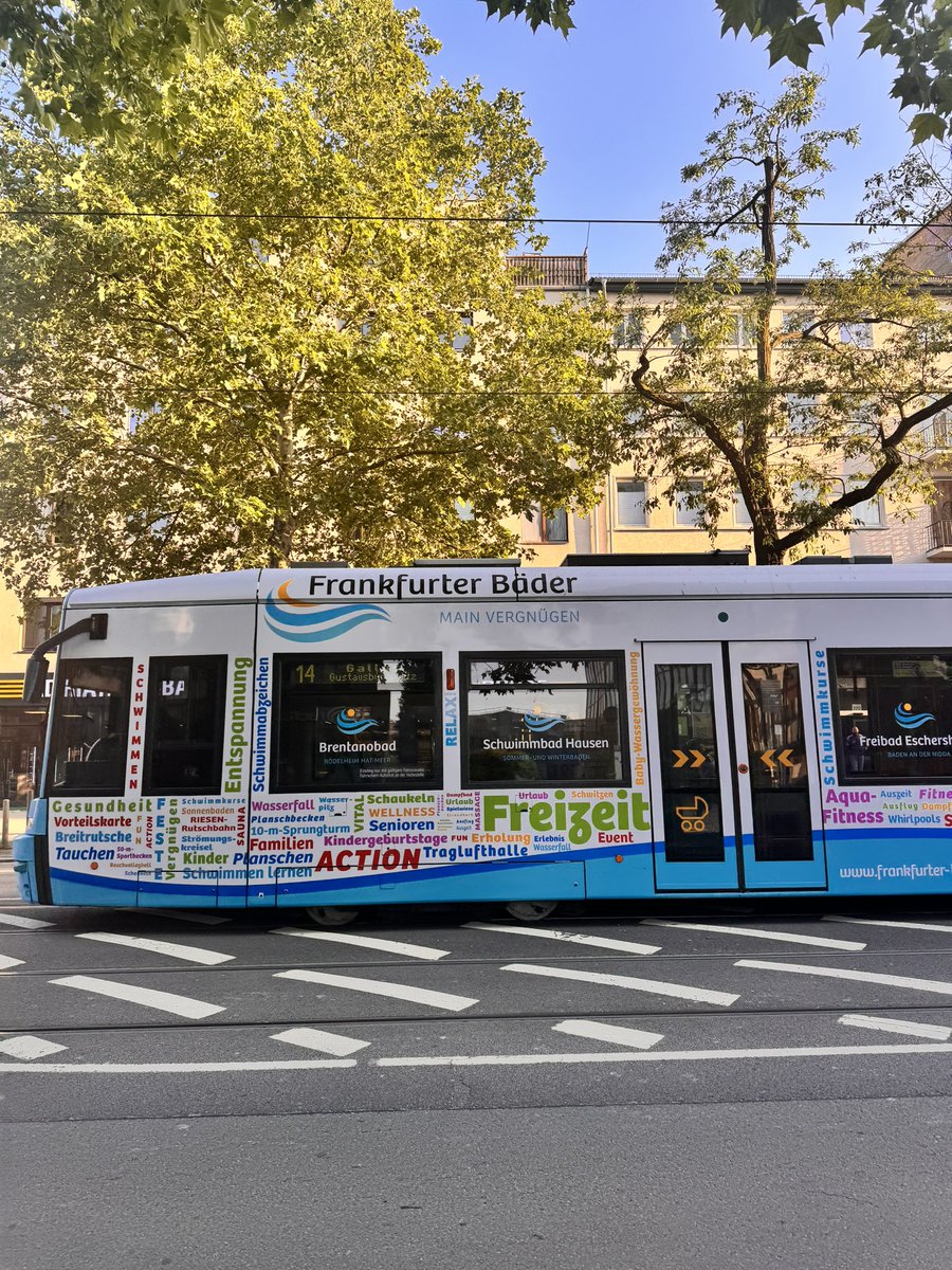 Good morning from sunny Frankfurt.