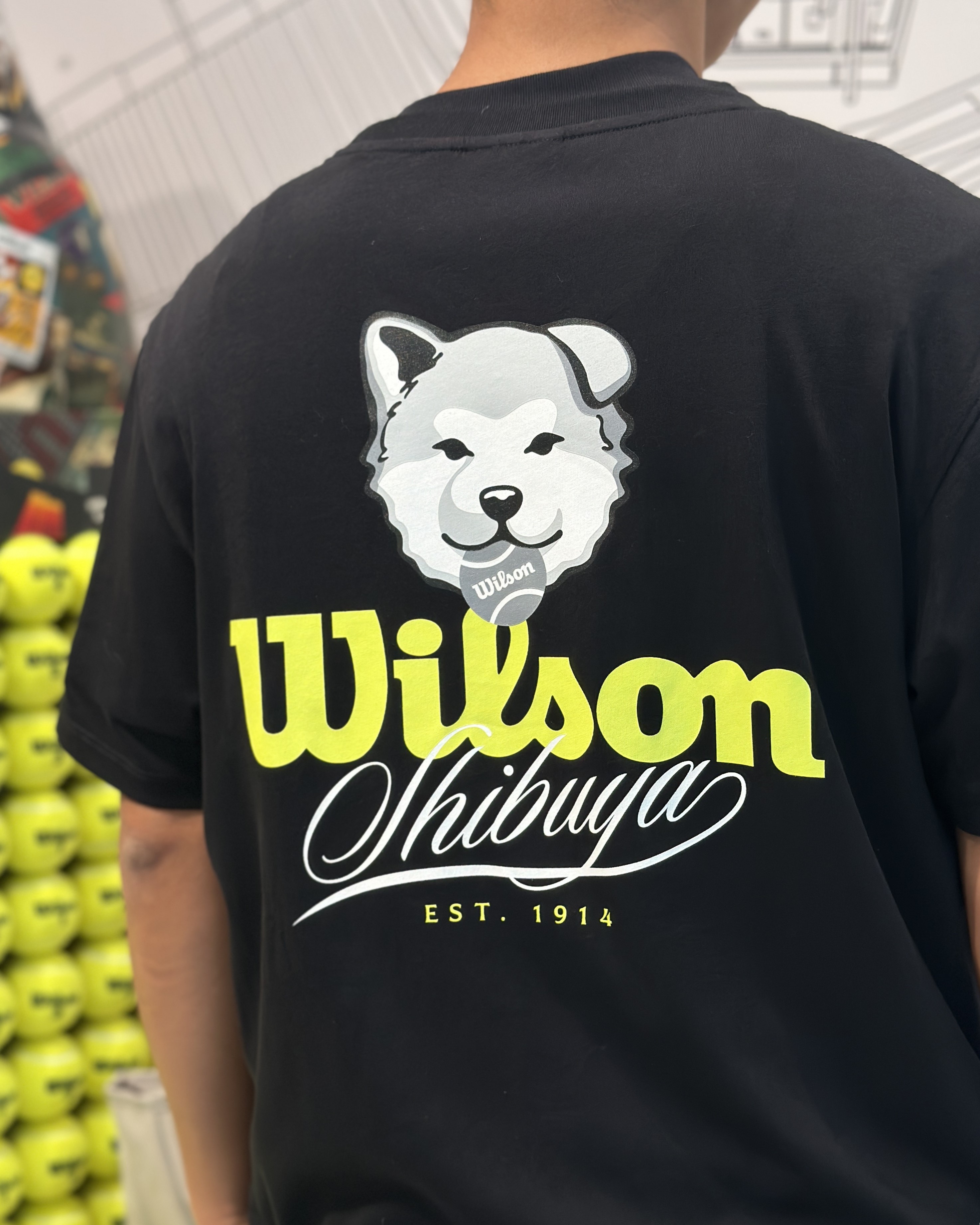 ウィルソン　Wilson 渋谷　限定　ハチ公　Tシャツ ウィルソン Wilson 渋谷 限定 ハチ公 Tシャツ Wilson Sportswear