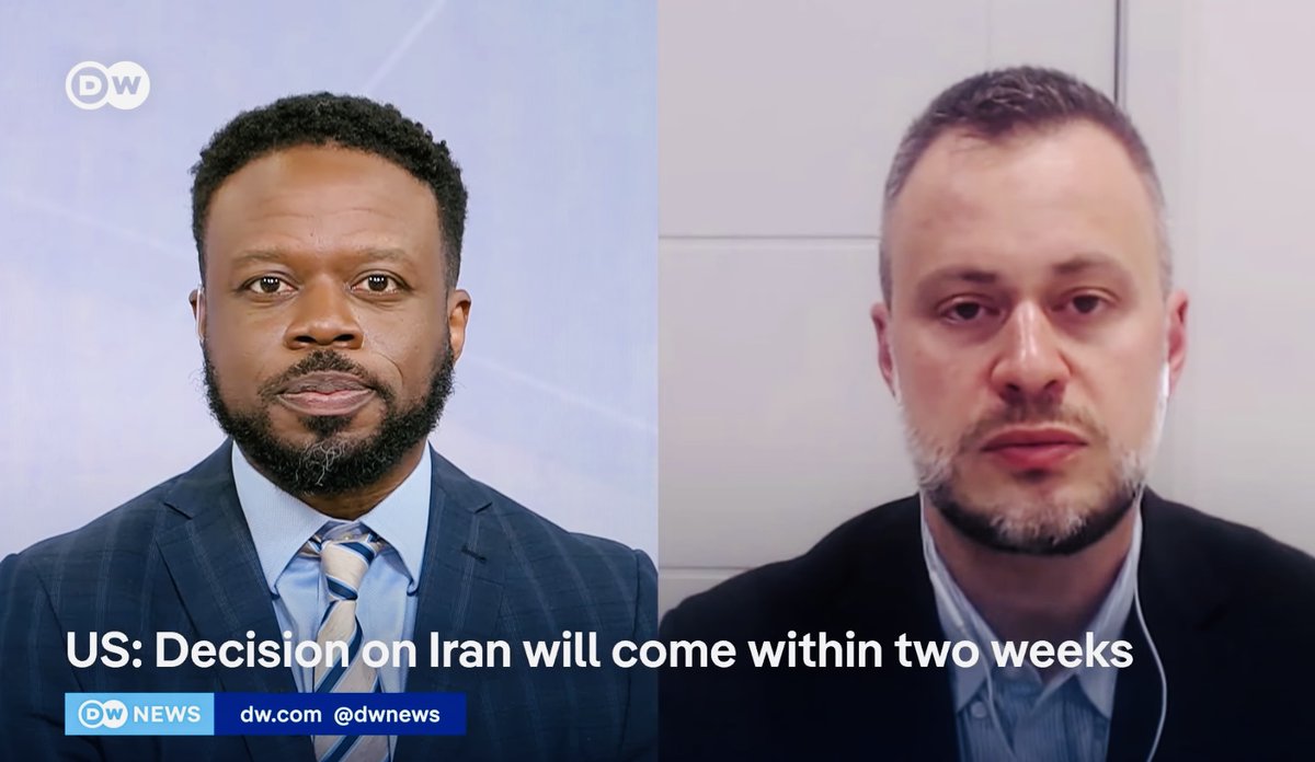 GulfStateAnalyt's tweet image. Our CEO @GiorgioCafiero was just on @DeutscheWelle discussing the latest developments in the #Israel-#Iran war.