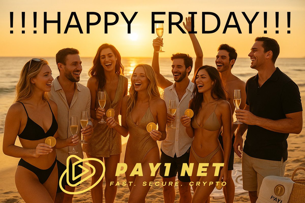 Happy Friday! 🎉 A massive THANK YOU to our amazing community—your support fuels the rapid growth of Pay1 Coin &amp; Pay1 Network. The momentum is real, and we’re just getting started! 🚀 #Pay1Coin #BlockchainRevolutio #WeekendVibes #smartcontract