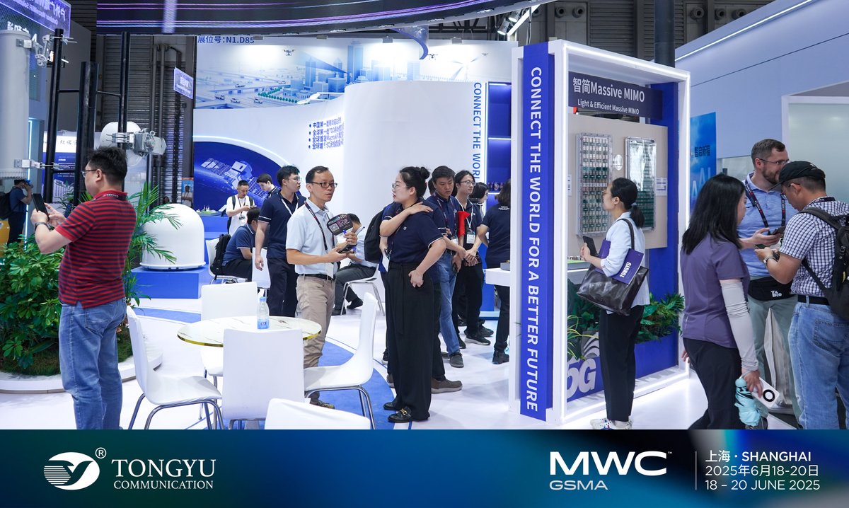 ty_Tongyu's tweet image. 🎉 [MWC Shanghai Final Day] 
Tongyu&apos;s N1-D85 Booth: Where Innovation Meets Opportunity!
 Your future in connectivity starts here!

#MWCShanghai2025 #5G-A #SatCom #NextGenConnectivity
