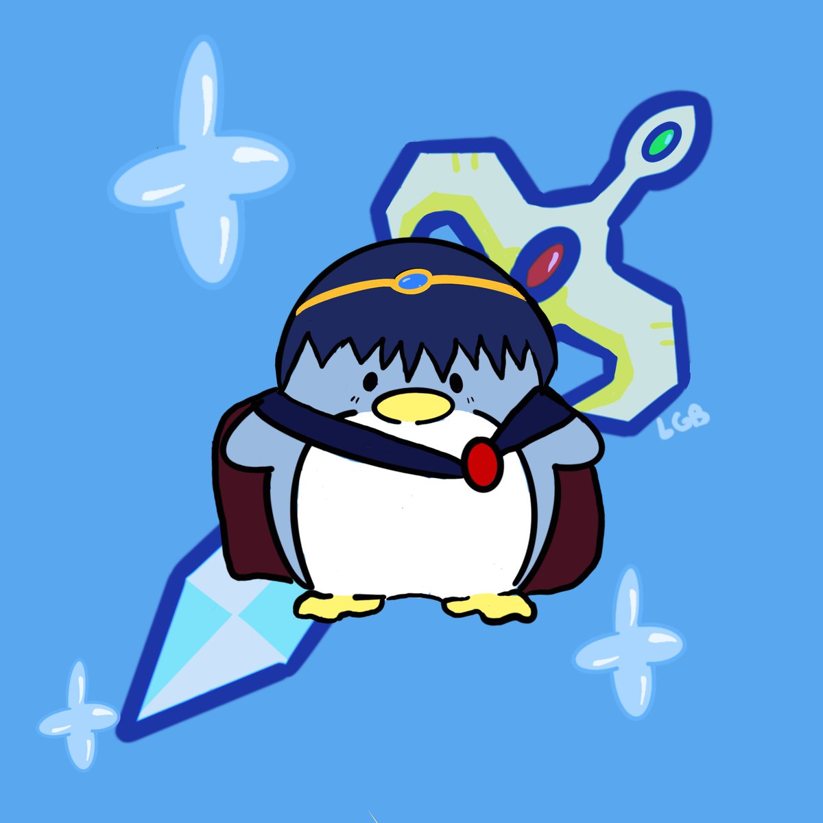 Sanrio x Super Smash Bros Melee 
(7/26) Marth / Tuxedo Sam