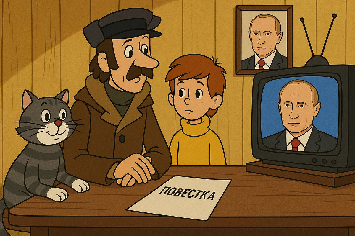 В Простоквашино подвезли скрепы