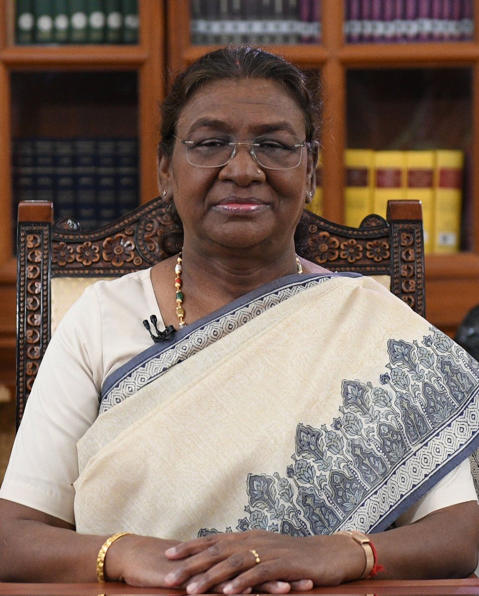 Y V Subba Reddy (@yvsubbareddymp) on Twitter photo Warmest birthday greetings to the Hon'ble President of India,Smt. Droupadi Murmu ji. Her unwavering dedication to the nation and profound commitment to constitutional values inspire us. Wishing her good health and many more years of devoted service to our nation.<a href="/rashtrapatibhvn/">President of India</a> Warmest birthday greetings to the Hon'ble President of India,Smt. Droupadi Murmu ji. Her unwavering dedication to the nation and profound commitment to constitutional values inspire us. Wishing her good health and many more years of devoted service to our nation.<a href="/rashtrapatibhvn/">President of India</a>
