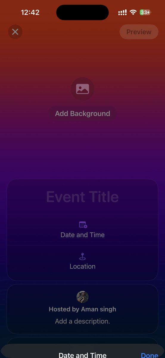 fullrisky's tweet image. Device - 14pro
Ios - 26

@Apple @AppleSupport unable to select date in apple invite.

#applebug #bug