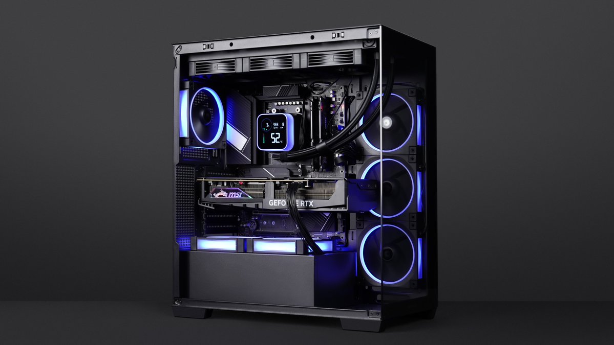 こちらの組み合わせは、高効率オールブラックファンを搭載した新しい