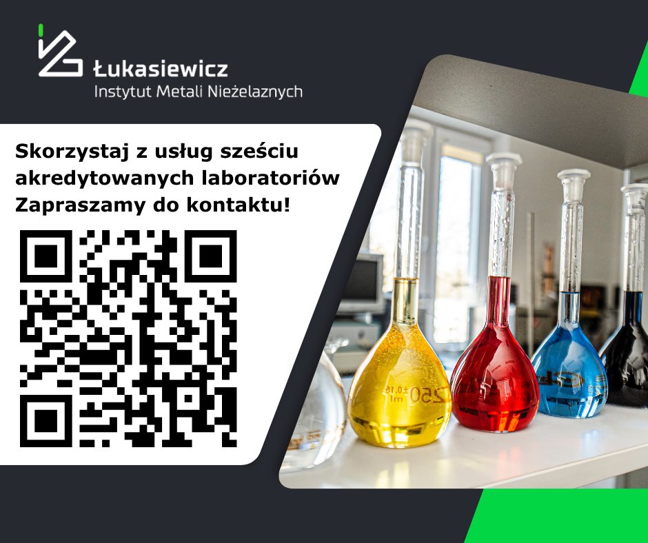 🔍 Szukasz partnera w badaniach lub produkcji materiałów odniesienia?
<a href="/IMNGliwice/">Łukasiewicz – IMN</a>  ma 6 akredytacji #PCA:
👉5 – badania laboratoryjne
👉1 – materiały odniesienia
✅ Jakość
✅ Zaufanie
✅ Międzynarodowe standardy
 #akredytacja #badania #jakość #laboratorium