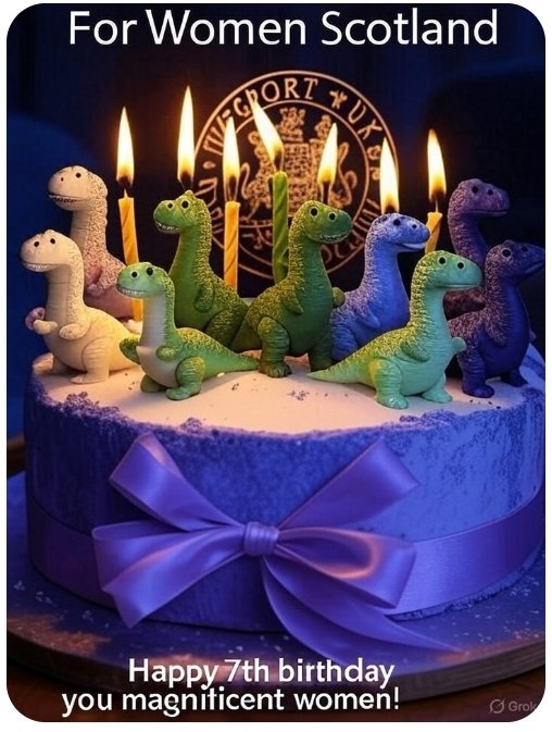 Scottish Feminist Network (@scot_feminists) on Twitter photo Today is <a href="/ForWomenScot/">For Women Scotland</a>'s 7th birthday. Our world is a better place because of the efforts of these amazing women. Please tell them how much you appreciate their efforts & predict what they will achieve in their 8th year. ππ€π Today is <a href="/ForWomenScot/">For Women Scotland</a>'s 7th birthday. Our world is a better place because of the efforts of these amazing women. Please tell them how much you appreciate their efforts & predict what they will achieve in their 8th year. ππ€π