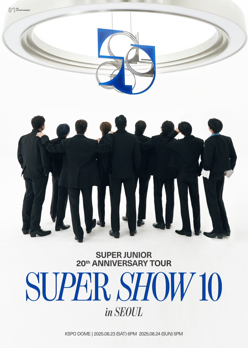 SUPER JUNIOR 20th Anniversary TOUR <SUPER SHOW 10> in SEOUL Seat