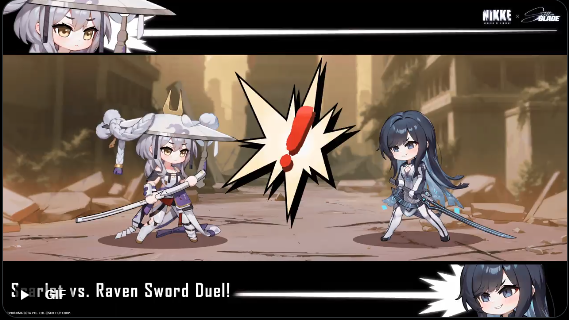 Archstar_'s tweet photo. @NIKKE_en #ScarletRavenSwordDuel https://t.co/vWBppfTrGL