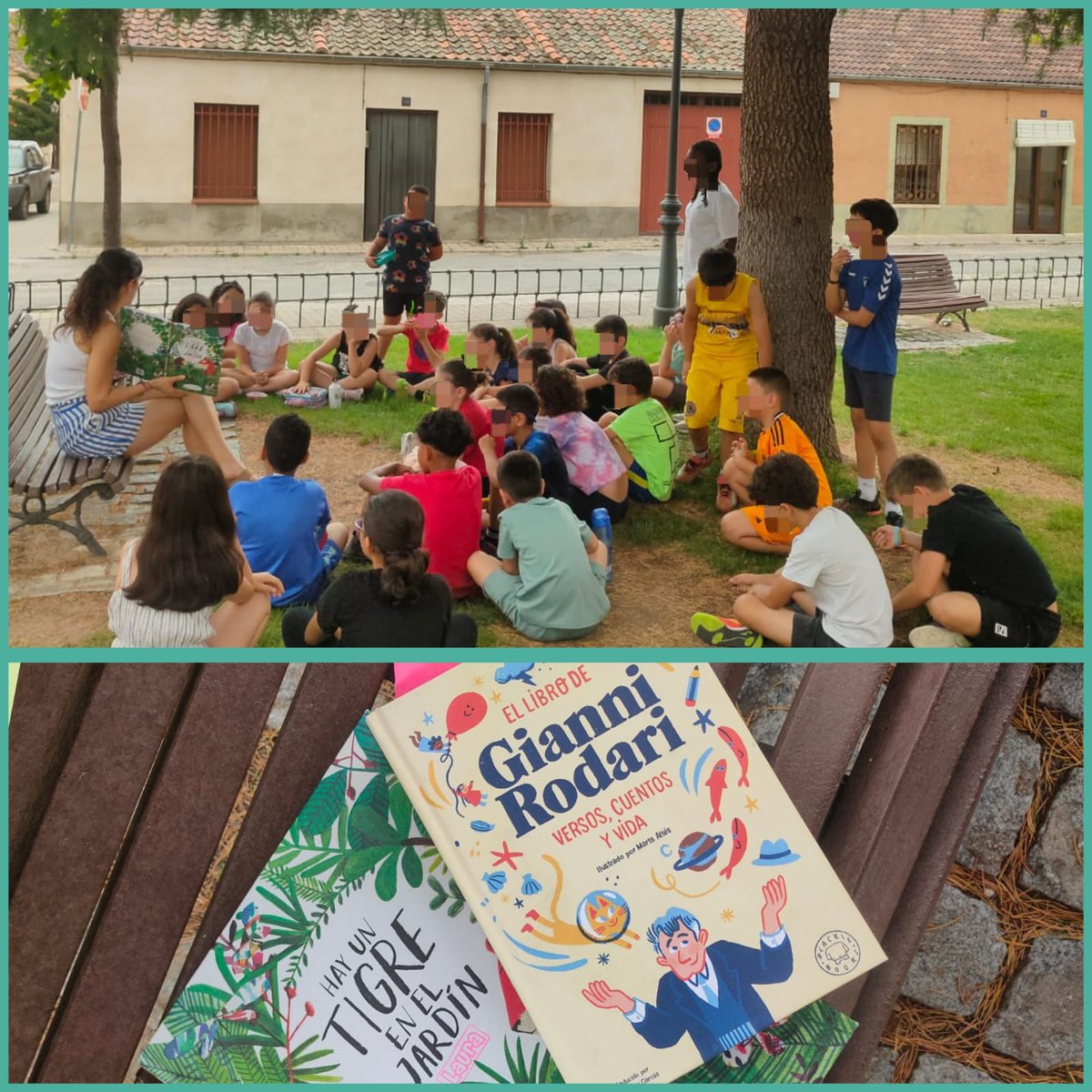 CRA CAMPOS CASTELLANOS (@cracamposc) on Twitter photo Termina el curso escolar y el alumnado de 3º y 4 º del <a href="/cracamposc/">CRA CAMPOS CASTELLANOS</a> ha compartido lecturas en las calles de Cantimpalos.
Nos recuerdan que el verano es un buen momento para disfrutar de los libros.
¡Feliz y lector verano!
<a href="/Hoy_Libro/">¡Hoy Libro!</a> Termina el curso escolar y el alumnado de 3º y 4 º del <a href="/cracamposc/">CRA CAMPOS CASTELLANOS</a> ha compartido lecturas en las calles de Cantimpalos.
Nos recuerdan que el verano es un buen momento para disfrutar de los libros.
¡Feliz y lector verano!
<a href="/Hoy_Libro/">¡Hoy Libro!</a>