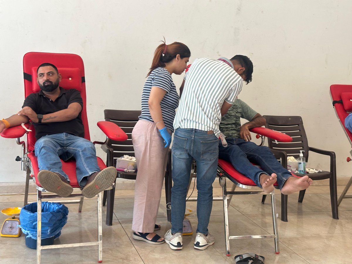 Thalassemics India (@thalindia) on Twitter photo A Blood Donation camp was held on 15th June, 2025 at Experion Heartsong, Gurugram with LHMC Blood bank. #blooddonation #bloodislifeline #experiondevelopers #lhmc #thalassemiaawareness <a href="/ExperionD/">Experion Developers</a> <a href="/shobhatuli/">Shobha Tuli</a> <a href="/Nannisingh4/">Nanni singh</a> <a href="/MaddanSsonam/">Ssonam Maddan</a> A Blood Donation camp was held on 15th June, 2025 at Experion Heartsong, Gurugram with LHMC Blood bank. #blooddonation #bloodislifeline #experiondevelopers #lhmc #thalassemiaawareness <a href="/ExperionD/">Experion Developers</a> <a href="/shobhatuli/">Shobha Tuli</a> <a href="/Nannisingh4/">Nanni singh</a> <a href="/MaddanSsonam/">Ssonam Maddan</a>