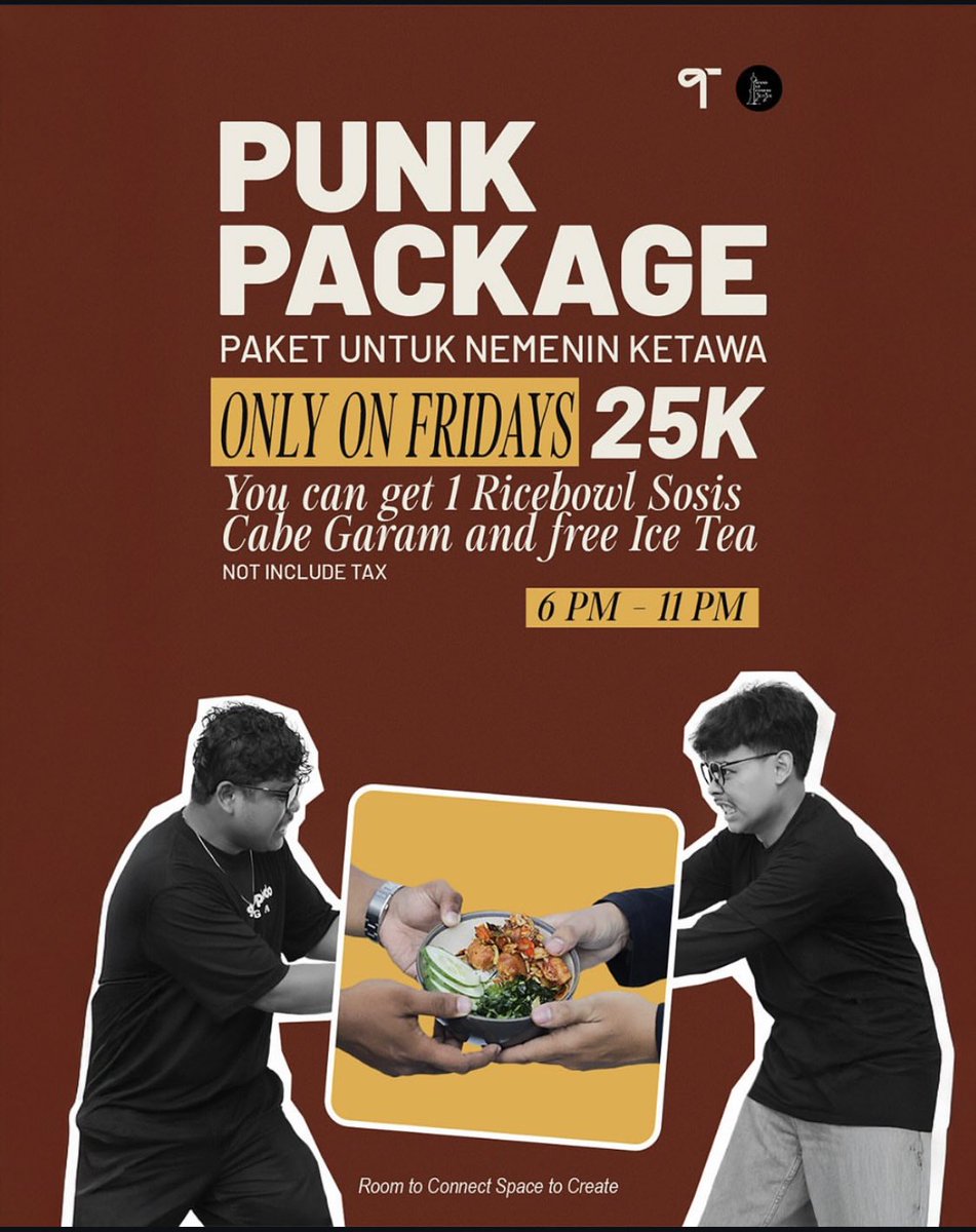 Sampai ketemu malam ini.
Jangan lupa pesan menu khusus yang hanya ready di hari Jumat ❤️🥘🎙

#openmicstandupindojgj
