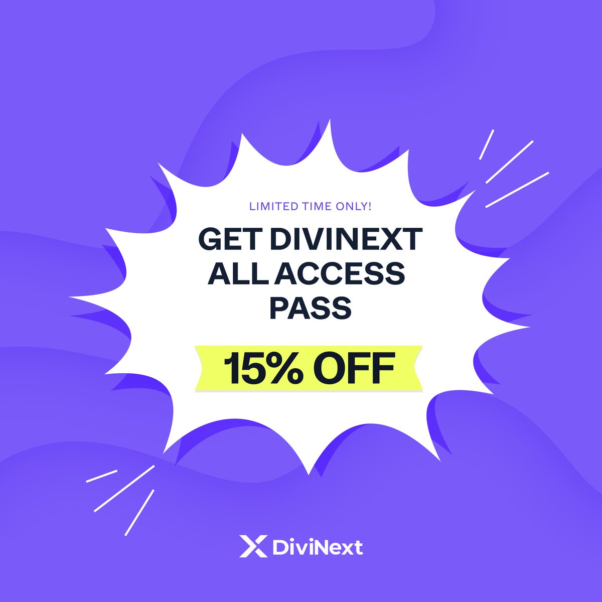 divi_next's tweet image. 🎉 Get 15% off the DiviNext All Access Pass!

 Use code: DEBeta15 at checkout and enjoy all our plugins in one bundle.

 👉 Get it here: divinext.com/downloads/all-…

#DiviNext #DiviPlugins #SaveNow #LimitedTimeOffer