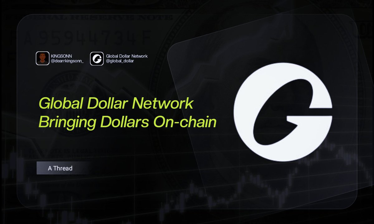 According to <a href="/CoinDesk/">CoinDesk</a>, the global stablecoin market is over $250 billion.

$USDG plugs directly into that

Now, 25+ major partners didn't just back GDN for nothing. 

There's something unique about them.

Let's explore together 🧵🔻