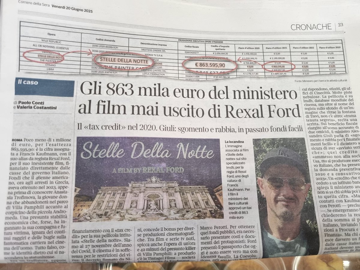 Forse, epurato da furore ideologico e da sofismi paracul-intellettuali, un bel dibattito su come vengono distribuiti i nostri soldi al cinema si potrebbe fare, che dite? #Rassegnati