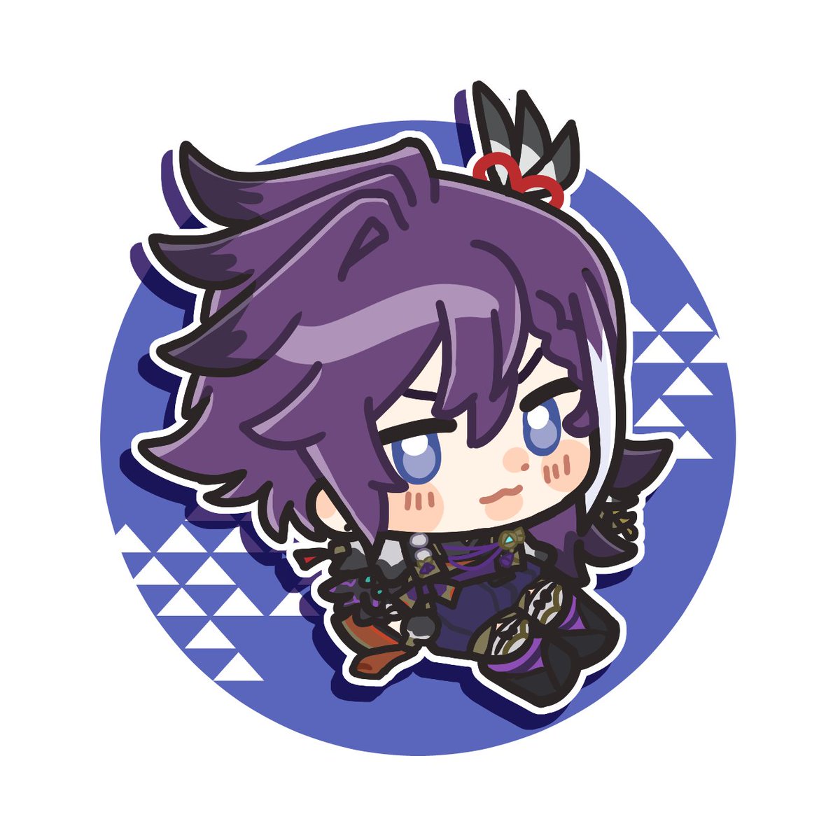 redraw my first banzoin hakka fanart :3