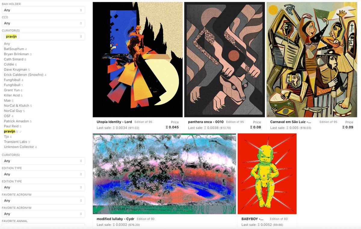 forever honored that I was asked by <a href="/GuyNorcal/">NorCal_Guy</a> and <a href="/Klutch_NFT/">Klutch</a> to be among such a solid cohort of curators 

and will always appreciate <a href="/whoslord/">Lord</a> <a href="/0010_888/">͏0010</a> <a href="/0xBEISSU/">BEISSÚ</a> <a href="/cydr/">cydr</a> and <a href="/iLEOGiVEL/">ileogiveL</a> 

🇧🇷