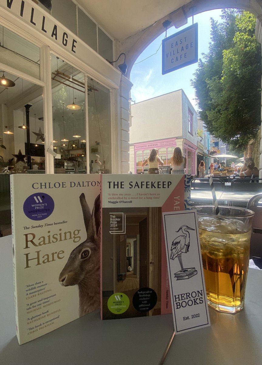Happy Independent Bookshop Week! A joy to visit the wonderful treasure trove of books @heronbooksbristol thankyou for the warm welcome for #TerraElectrica and a haul of #summerreading #indiebookshopweek #summertime #visitbristol @neemtreepress