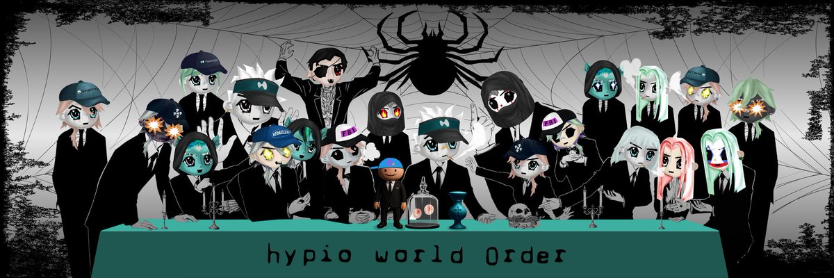 Hypios are in control. If you know you know. 

[redacted] sends its regards.