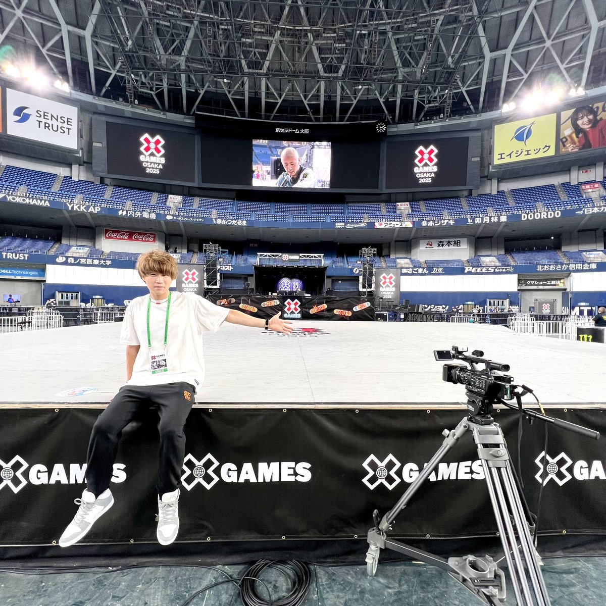 明日からX GAMESです‼️🚲😆🔥

#XGames #XGamesOsaka2025