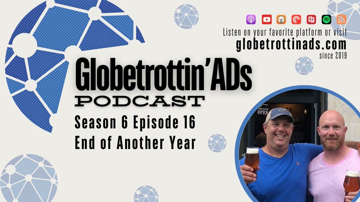 Another #globetrottinads season is in the books.... 

in this quick #podcast we talk about some highlights of the year, summer work &amp; personal plans but also dive into year end awards &amp; avoiding some conflicts. 

🎙️Listen here: shorturl.at/QeWil

#internationalschools 🌏