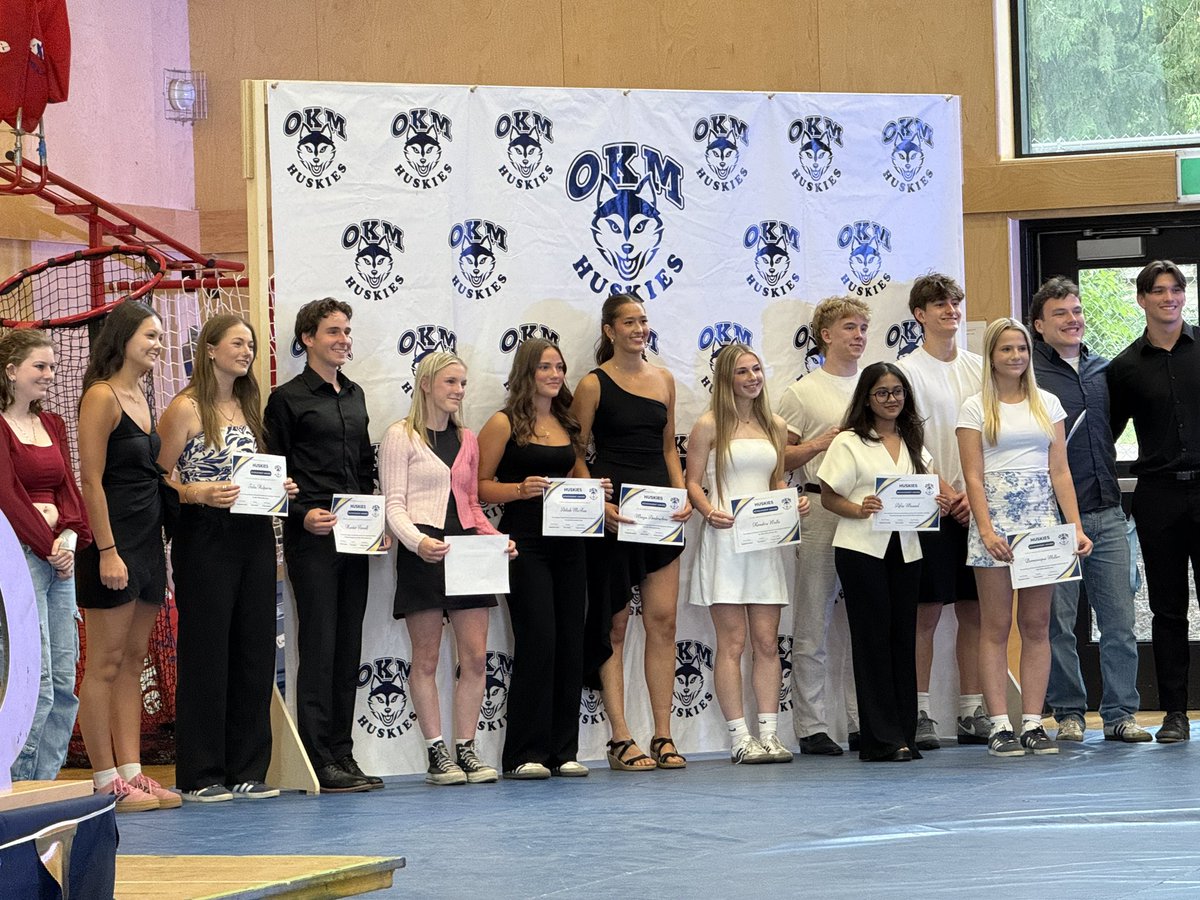 What a golden night at OKM’s Grade 12 Awards &amp; Scholarship Night! 🎓✨ As Board Chair, it was an honour to celebrate the achievements of this amazing graduating class. Congrats to all award &amp; scholarship recipients—you’ve earned this! Huge thanks to COBBS, donors, &amp; OKM staff.⭐️
