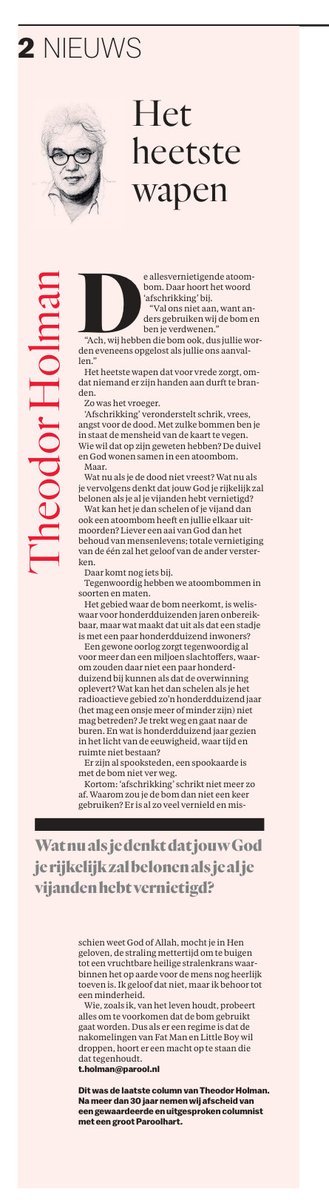 Theodor Holman (@theodorholman) on Twitter photo 